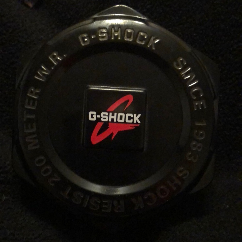 G-Shock Watch Black Band Black Watch